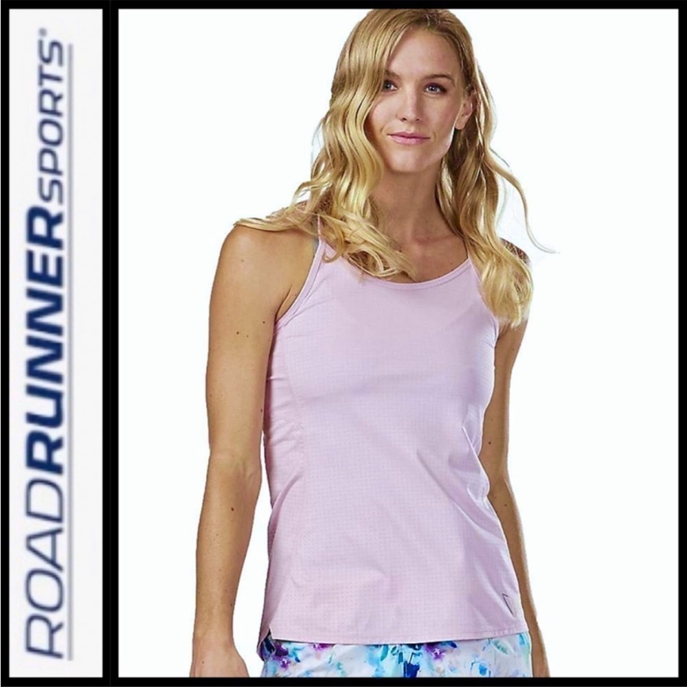 Road Runner Korsa Racerback Tank Top Pink Small